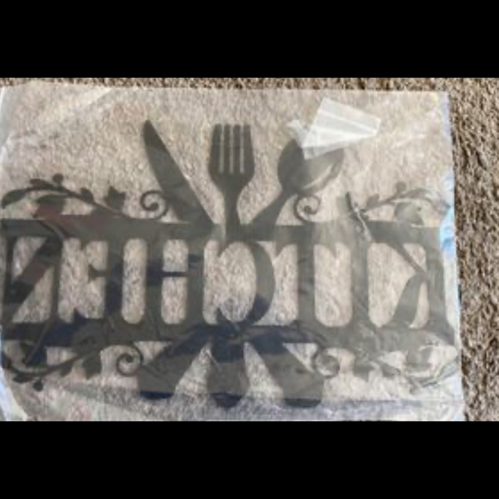 Kitchen Metal Sign Rustic, Country - Picture 2 of 2